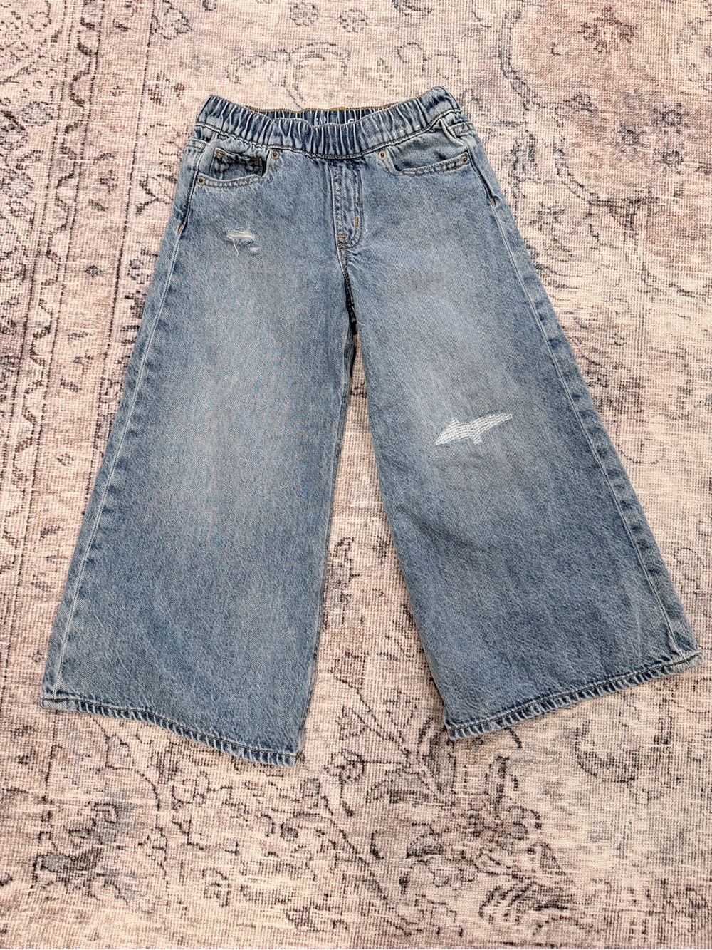 GAP Light Blue Wide-Leg Kids Jeans